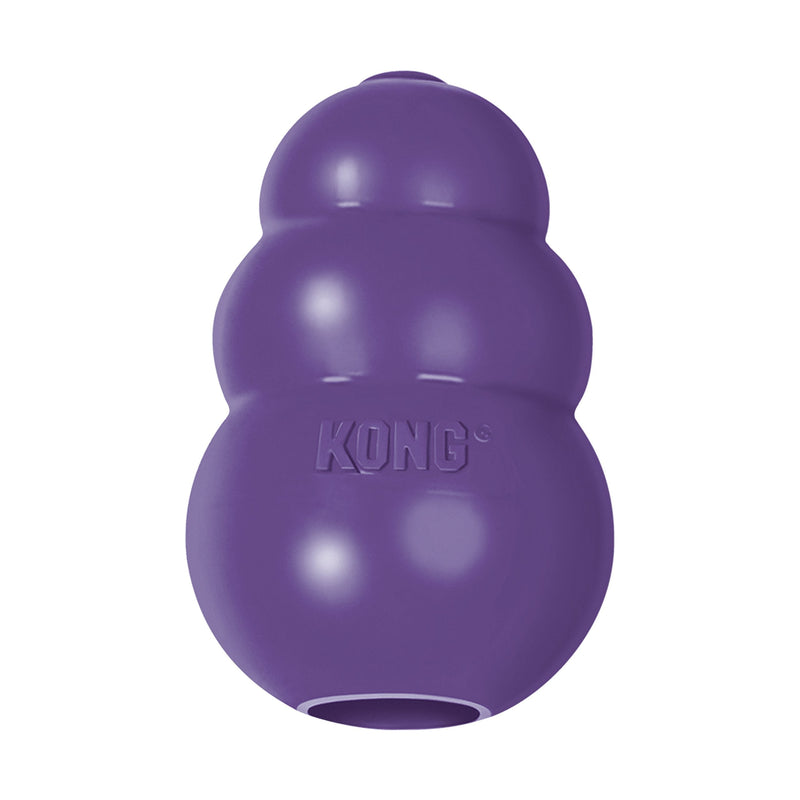 KONG Senior KONG Dog Toy, Medium, Purple by KONG - PawsPlanet Australia