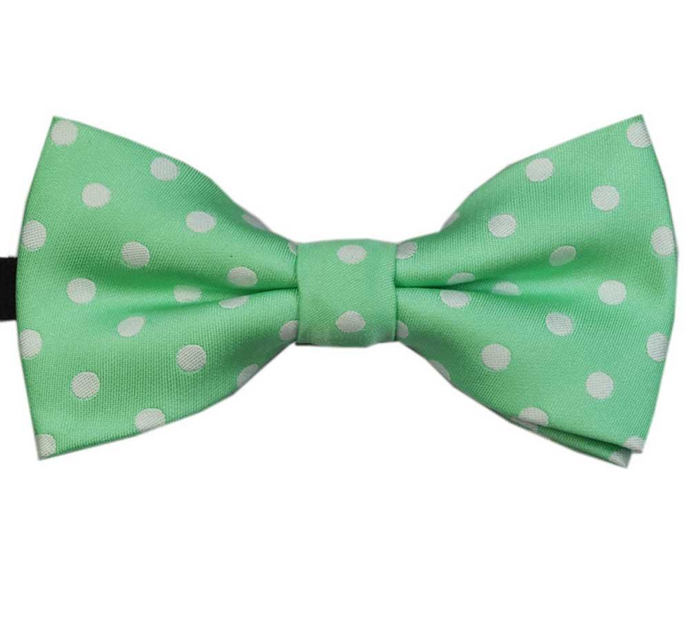 [Australia] - Heypet Adjustable Bow Tie Dog Collar for Small Medium Large Dogs and Cats DT8 green 
