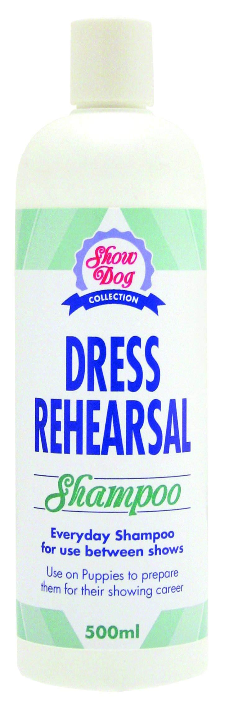 Show Dog by Groom Professional Dress Rehearsal Shampoo 500 ml | Conditioning | Gentle | Suitable for all Coats 500ml - PawsPlanet Australia