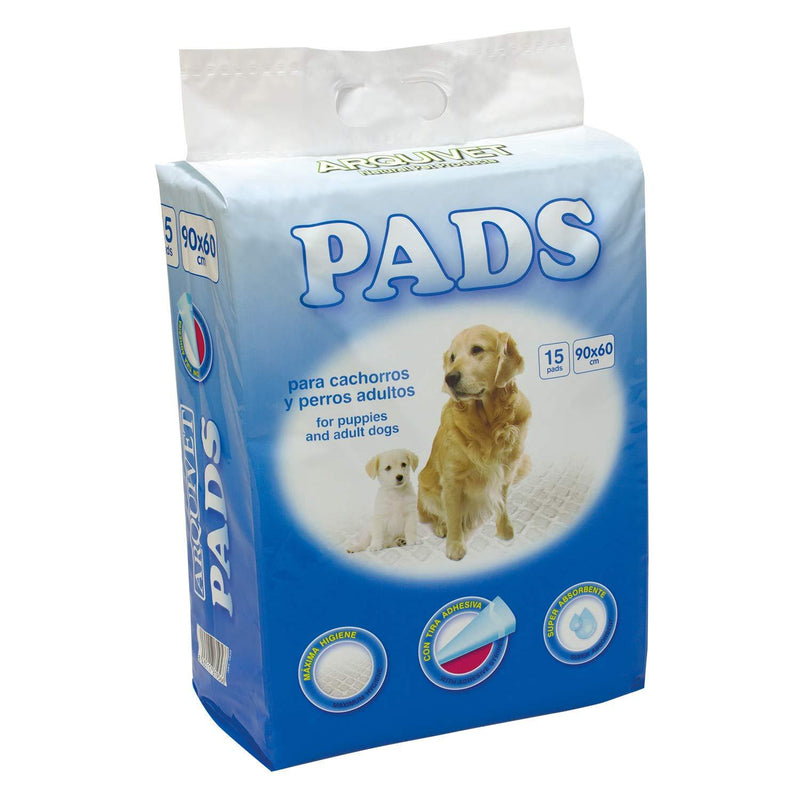 Arquivet 8435117819566 – Pads 60 x 90 cm 15 Units - PawsPlanet Australia