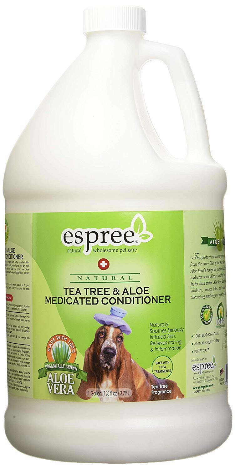 Espree Tea Tree & Aloe Medicated Conditioner for Dogs, 3.79 Litre 3.79 Ltr conditioner - PawsPlanet Australia