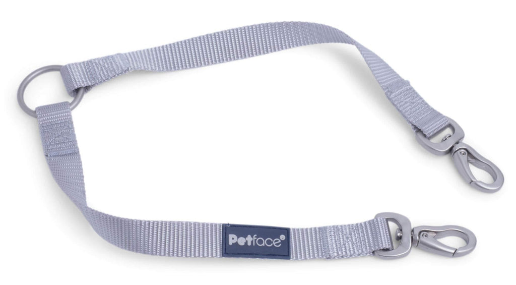 Petface Couple Dog Lead, Grey - PawsPlanet Australia