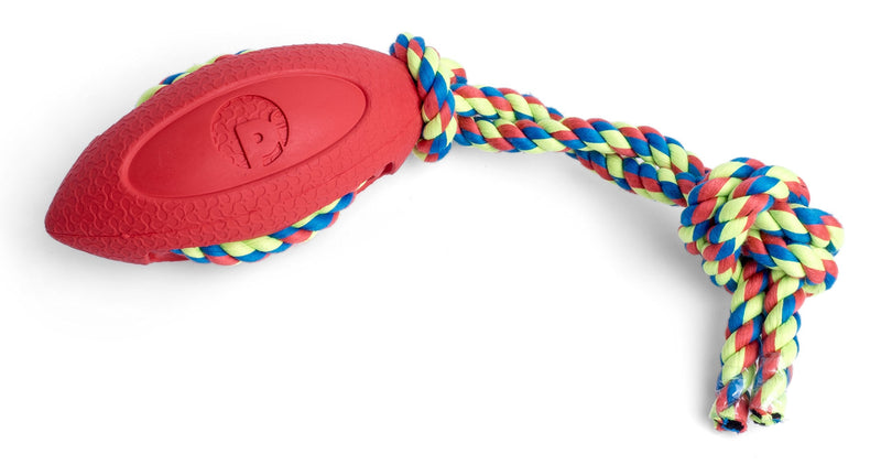 Toyz by Petface Rugby Tugger Dog Toy, Small S - PawsPlanet Australia