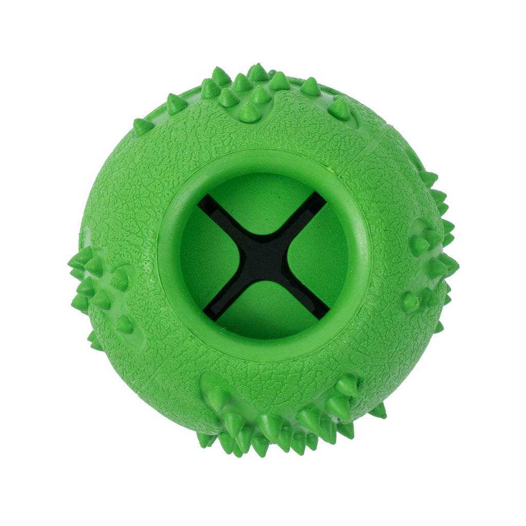 Toyz by Petface Treat Ball, 9 cm Green medium - PawsPlanet Australia