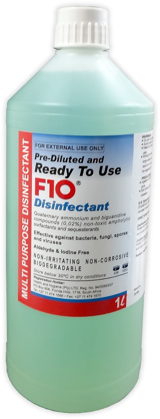 F10 Ready To Use Disinfectant 1 Litre Refill - PawsPlanet Australia