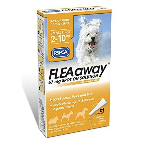 RSPCA FleaAway Spot On Solution for Small Dogs, 67 mg - PawsPlanet Australia