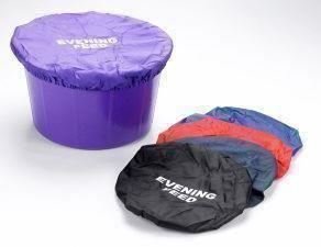 Feed Bucket Cover 2 Pack - Morning/Evening - Royal Blue - PawsPlanet Australia