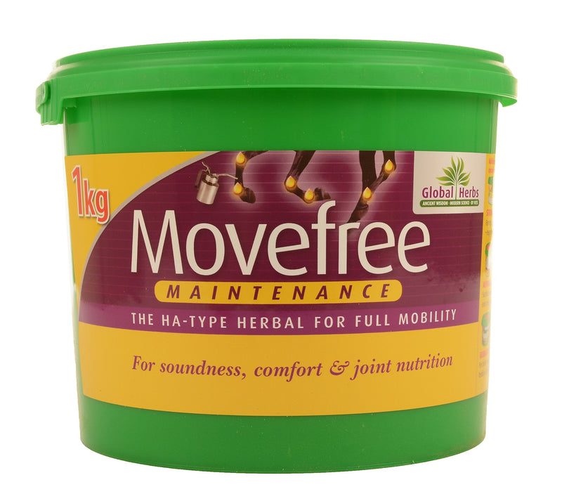 Trilanco Unisex's Global Herbs Movefree Maintenance, Clear, 1 kg - PawsPlanet Australia