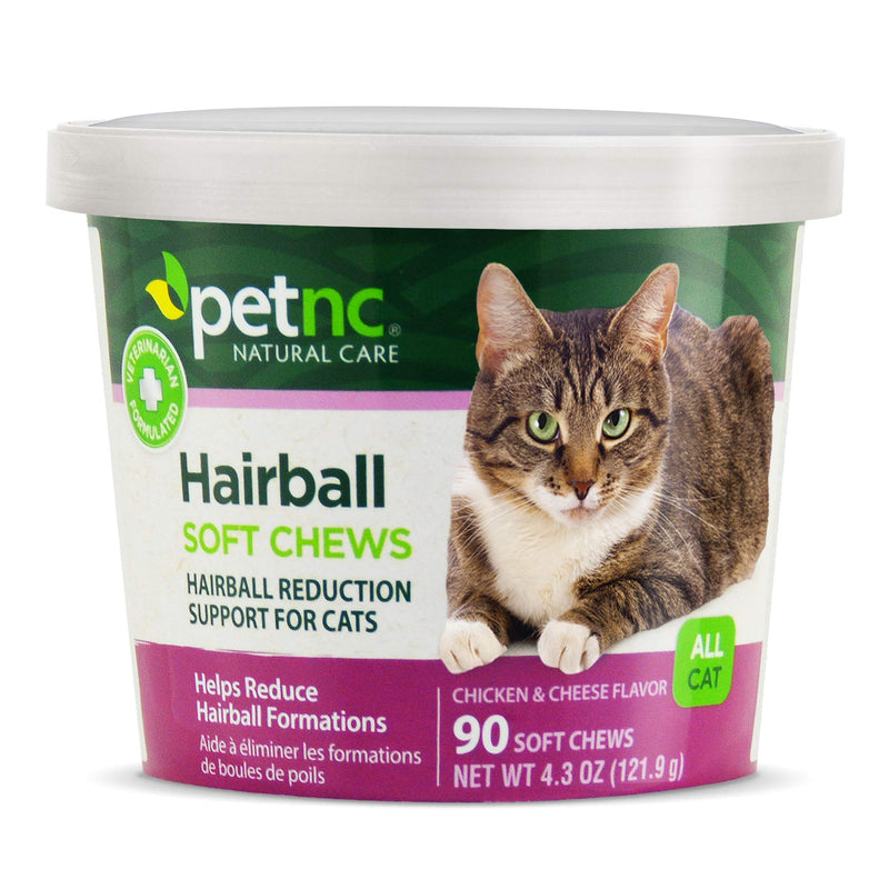 PetNC 90 Count Hairball Soft Chews - PawsPlanet Australia