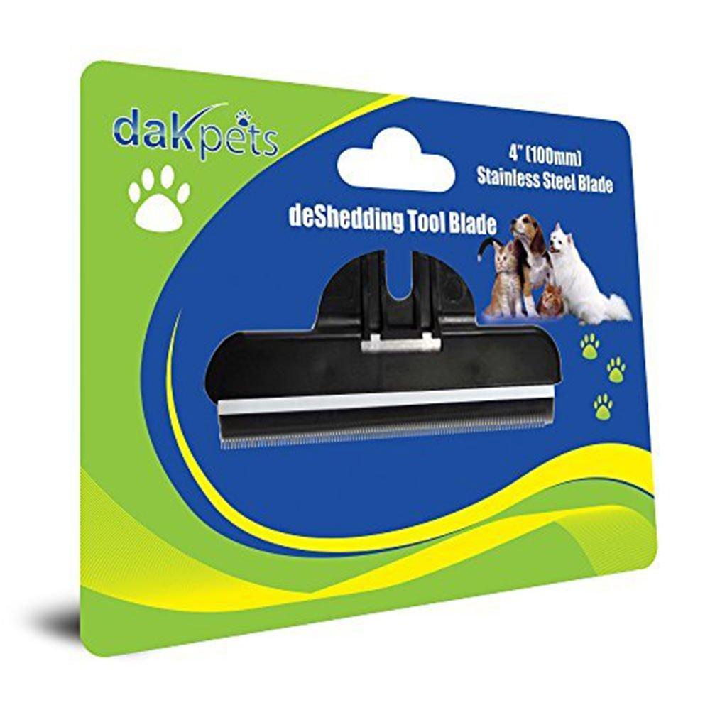 DakPets Deshedding & Pet Grooming Replacement Comb For Small, Medium & Large Dogs + Cats. Dramatically Reduces Shedding In Minutes Guaranteed! - PawsPlanet Australia