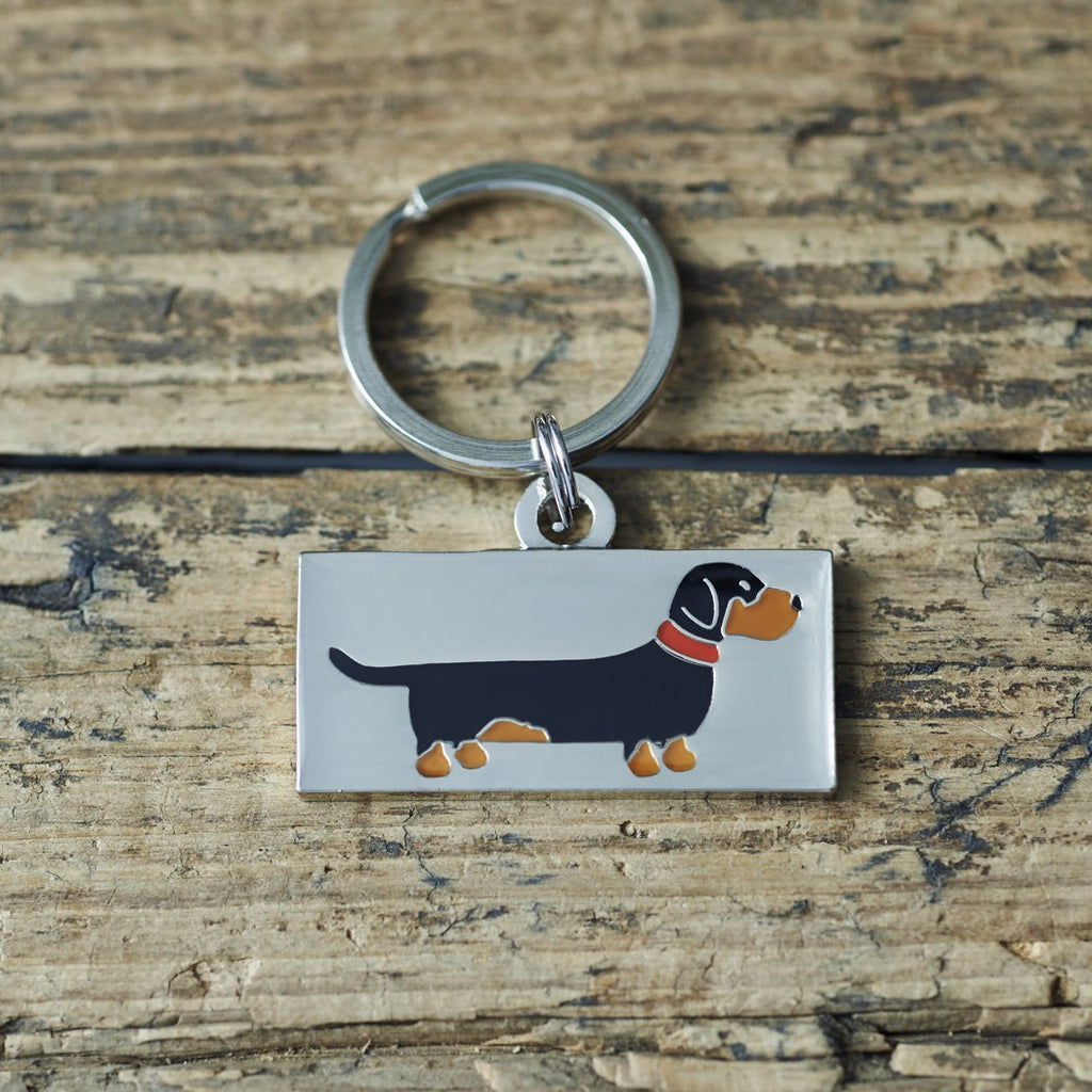 Sweet William Dachshund dog tag - PawsPlanet Australia