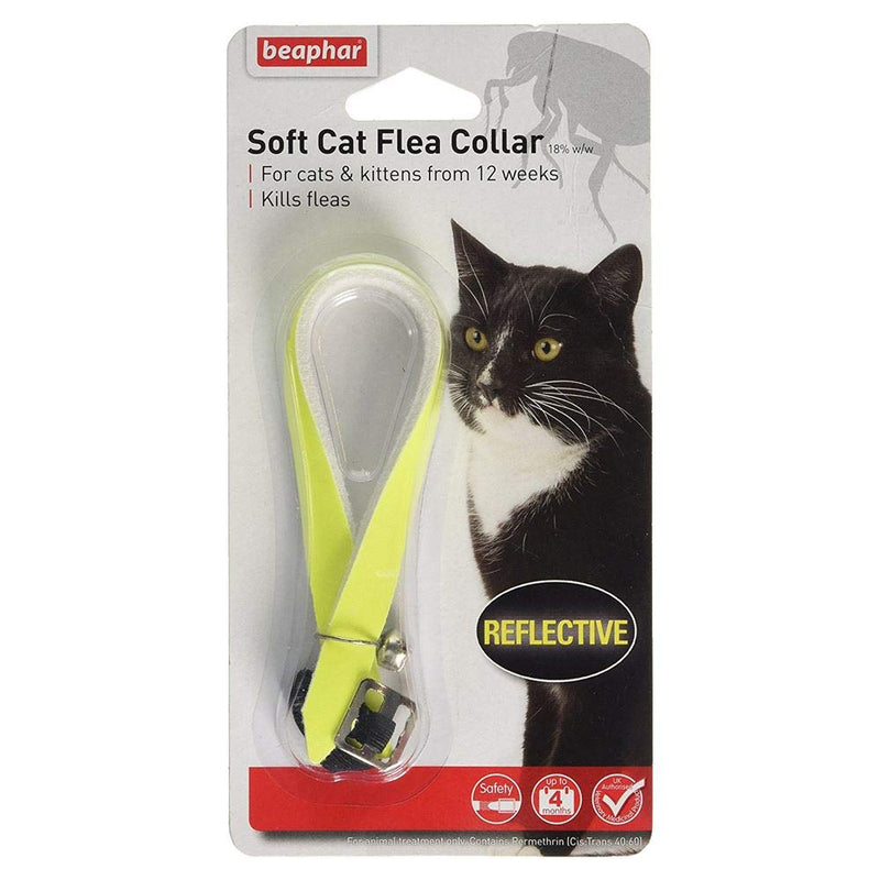 (2 Pack) Beaphar - Cat Flea Collar Reflective - PawsPlanet Australia