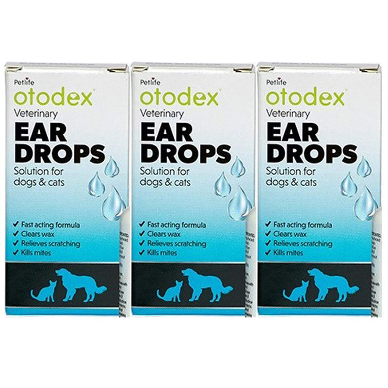 (3 Pack) Otodex - Ear Drops 14ML - PawsPlanet Australia
