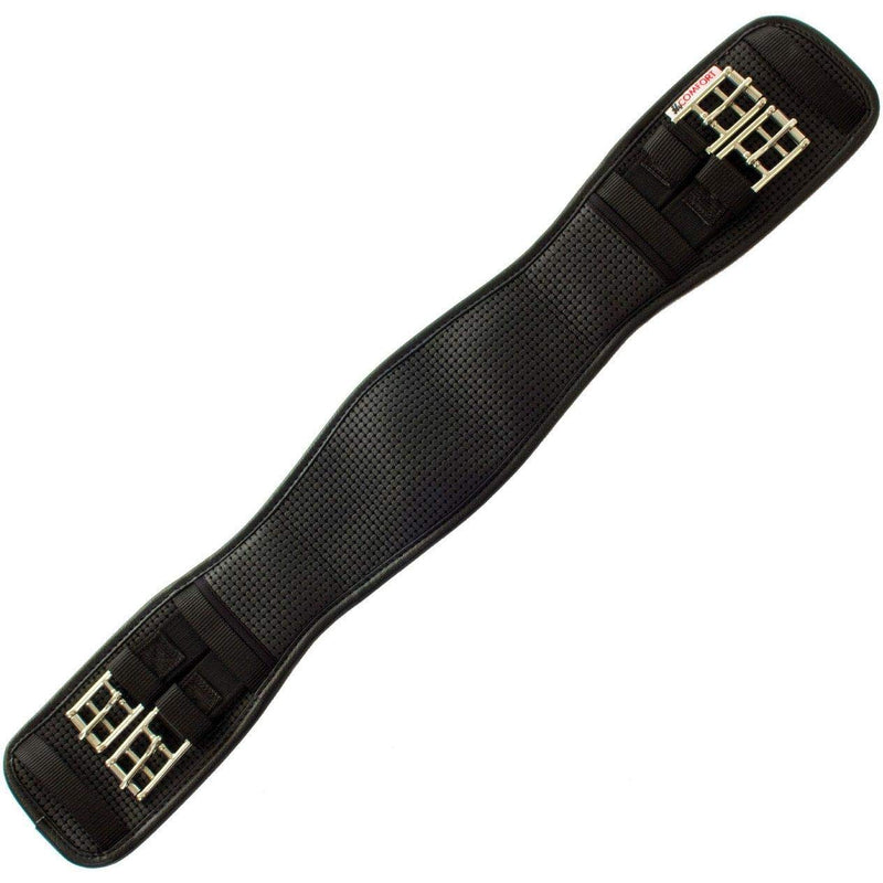 Hy Comfort Waffle Dressage Girth Black - Elastic Both Ends 36" - PawsPlanet Australia