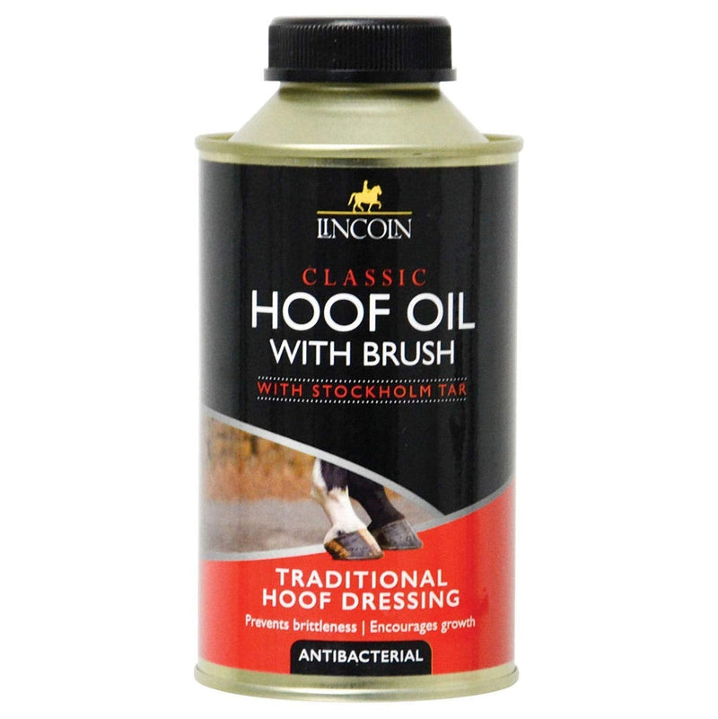 LINCOLN Classic Hoof Oil with Brush - 500ml - PawsPlanet Australia