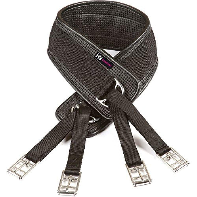 HyComfort Humane Waffle Girth: Black: 46" - PawsPlanet Australia