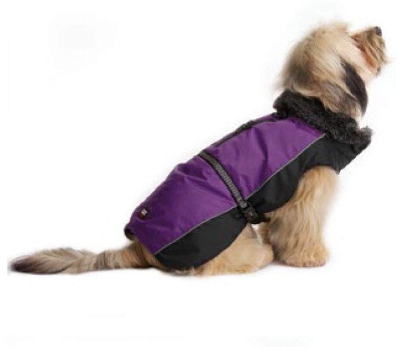 Dog Gone Smart Aspen Jackets Purple/Black 8" - PawsPlanet Australia