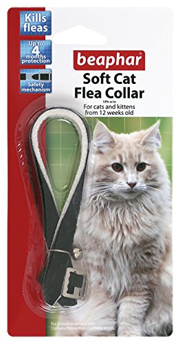 Beaphar Soft Flea Collar for Cats - Velour - 30cm - PawsPlanet Australia