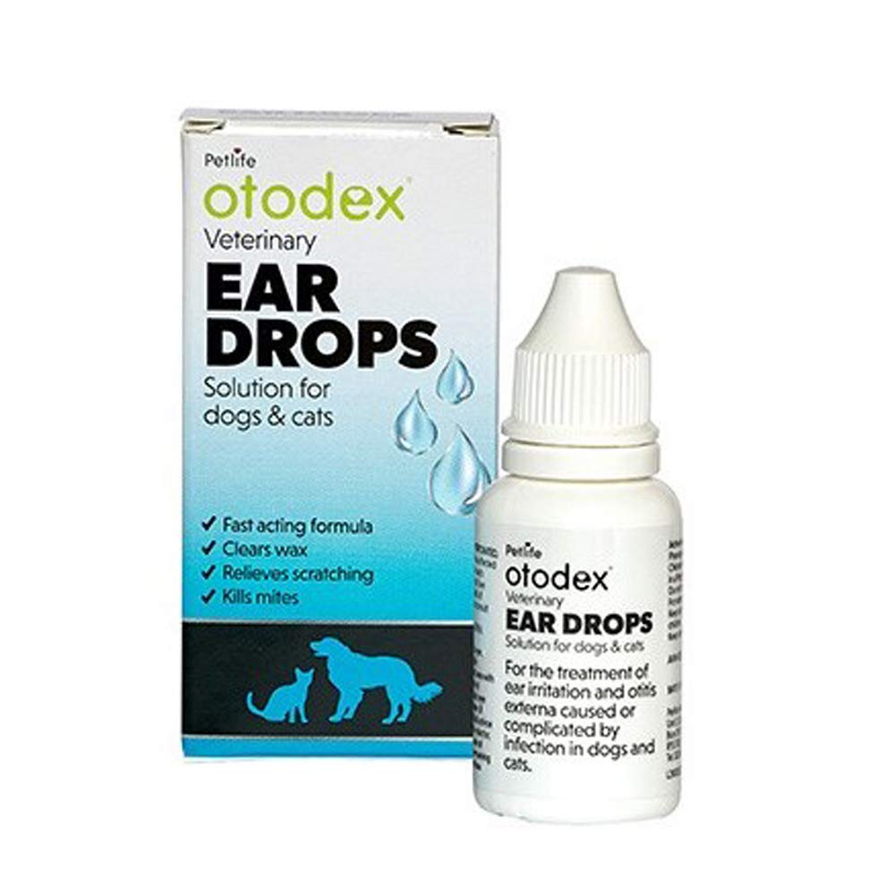 Otodex Veterinary Eardrops for Pet, 14 ml - PawsPlanet Australia