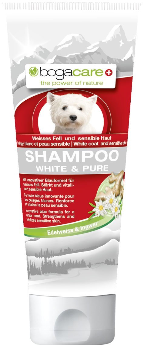 Bogar AG Bogacare White and Pure Shampoo for Dogs, 200 ml - PawsPlanet Australia