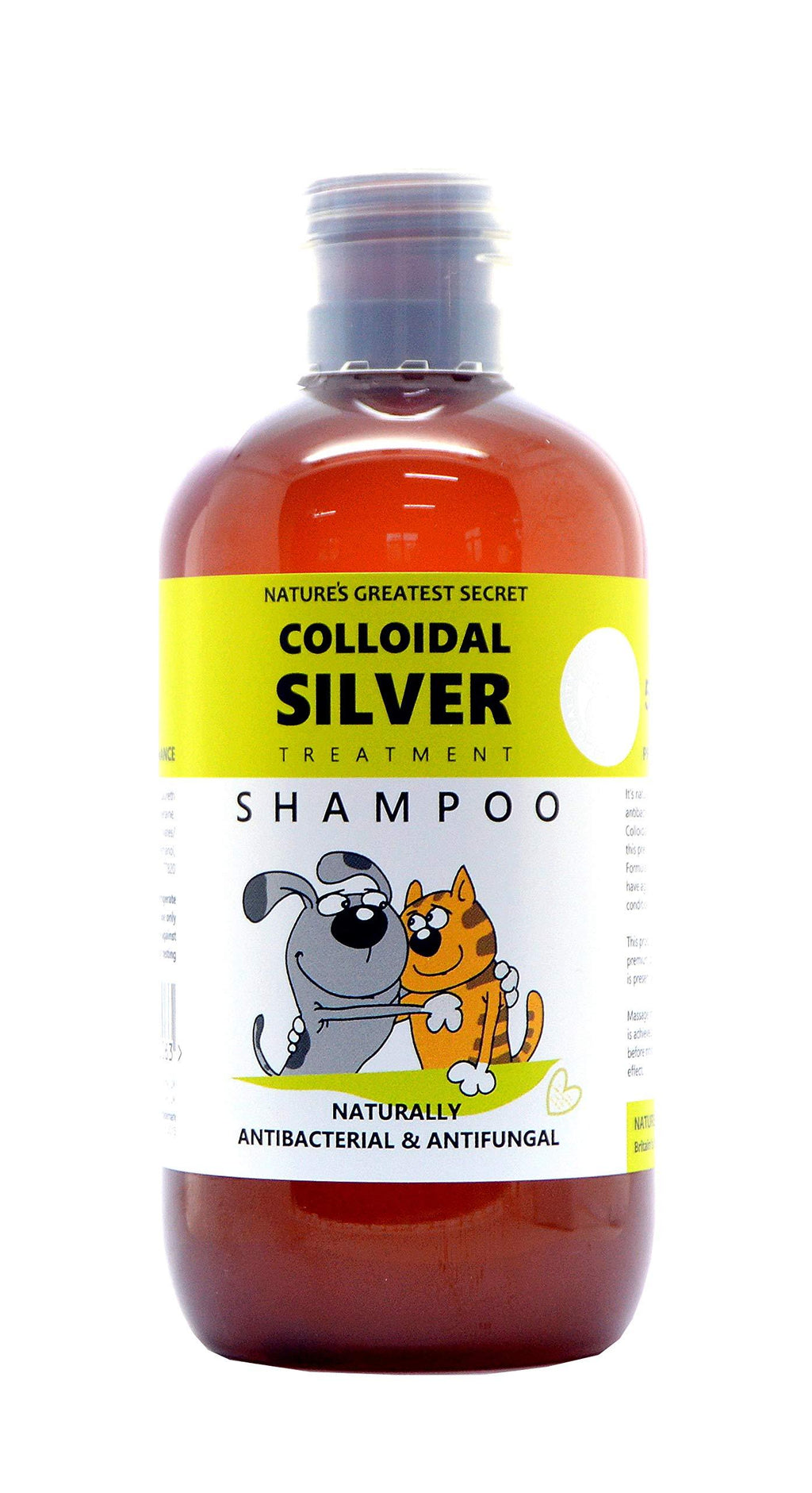 Nature's Greatest Secret Colloidal Silver Antibacterial Pets Shampoo, 250 ml Shampoo 250 ml - PawsPlanet Australia