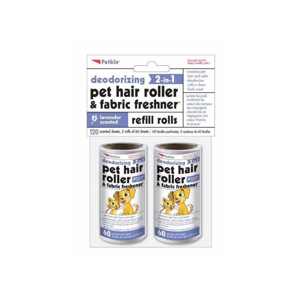 Petkin PK5462 120 count Vanilla Pet Hair Roller Refills - PawsPlanet Australia