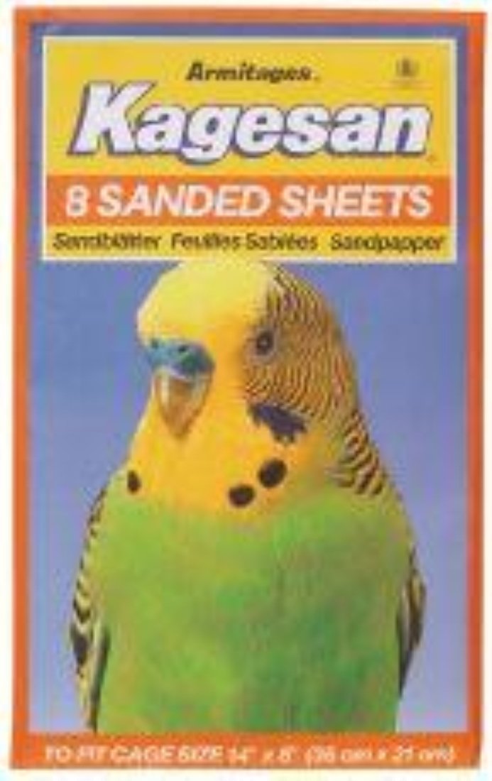 Kagesan Sanded Sheets No3 35x21cm 8 Sheets (Pack of 12) - PawsPlanet Australia