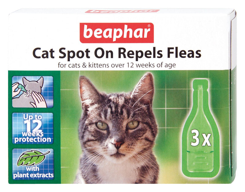 Beaphar Cat Spot-on 12 Weeks Protection (Pack of 6) - PawsPlanet Australia