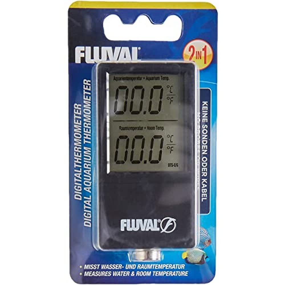 Fluval 2-in-1 Fish Tank Thermometer - PawsPlanet Australia