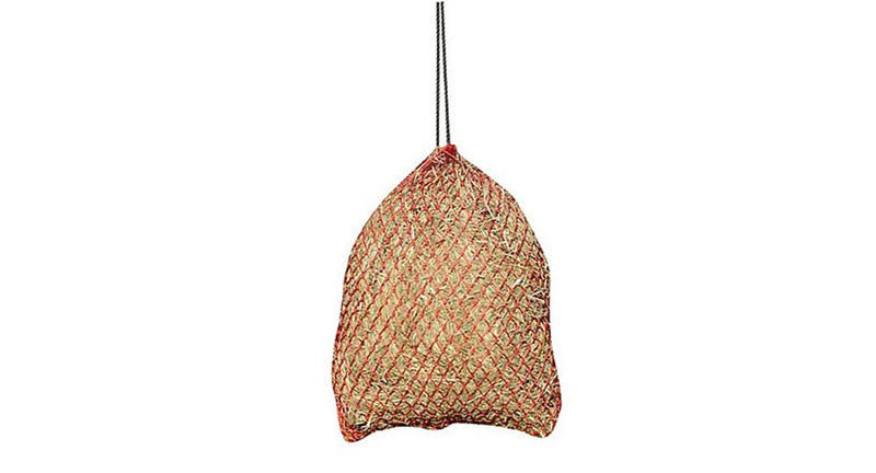 Shires 30" Greedy Feeder Net - Red 30" - PawsPlanet Australia