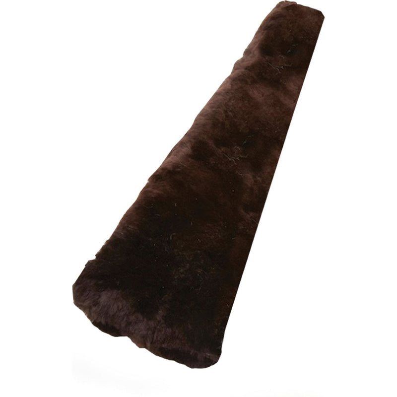 LeMieux Lambskin Gp Slip on Sleeve Girth Covers One Size Brown - PawsPlanet Australia