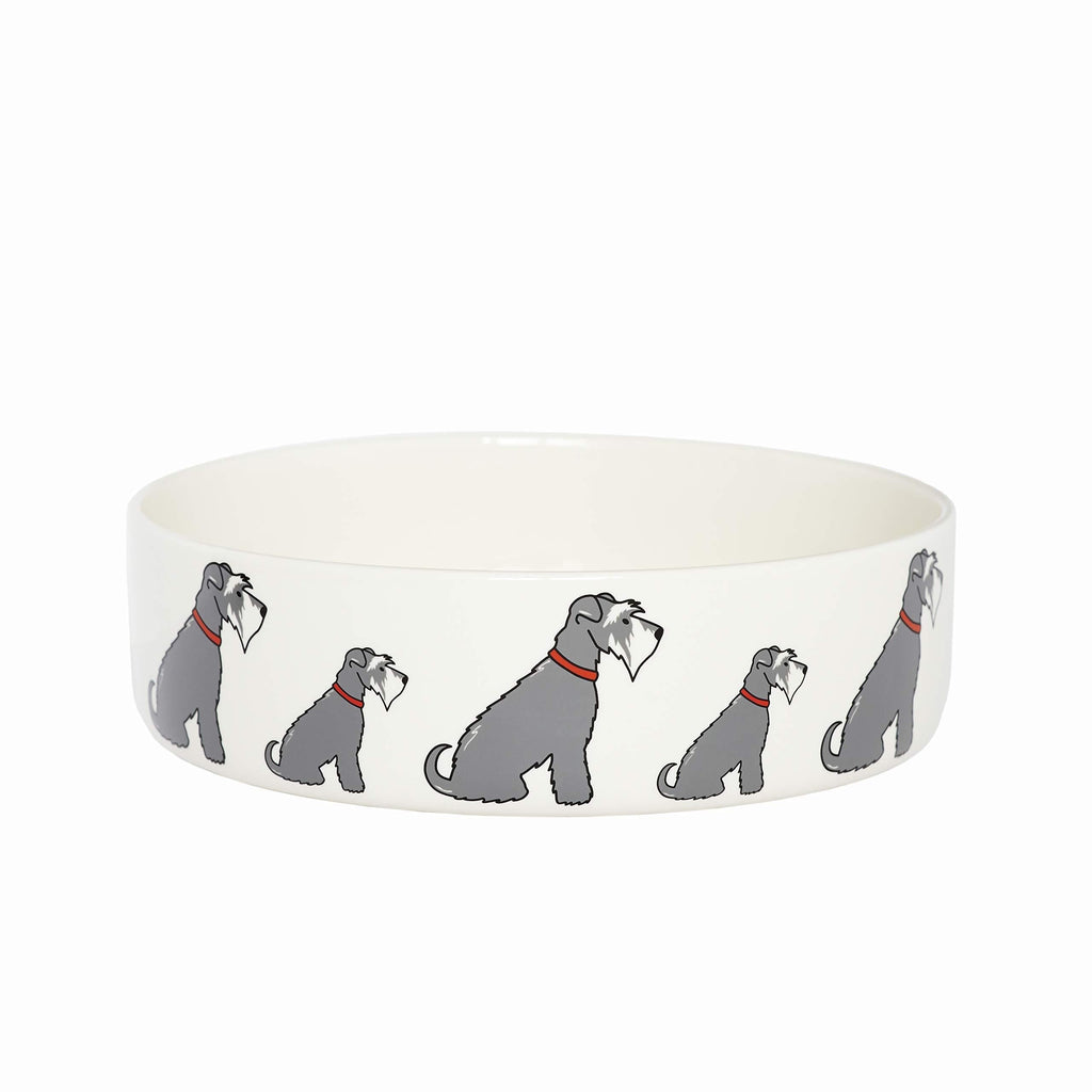 Schnauzer large dog bowl (small also available) - PawsPlanet Australia