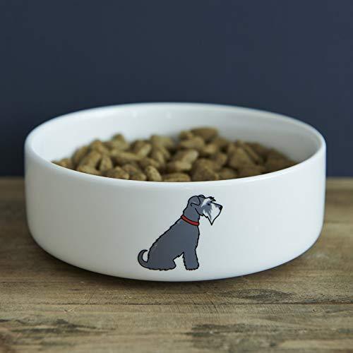 Sweet William Schnauzer small dog bowl (large also available) - PawsPlanet Australia