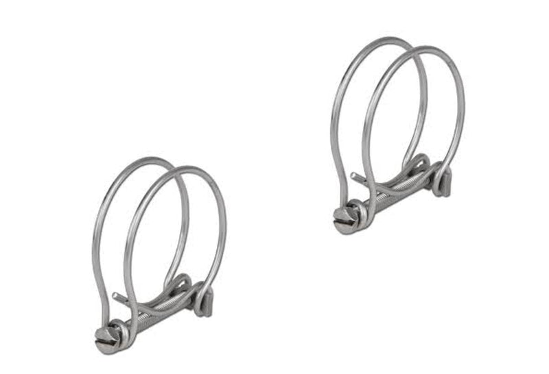 Double Wire Pond Hose Clips for 50MM (2") Pipe- Unbeatable Price!!! - PawsPlanet Australia
