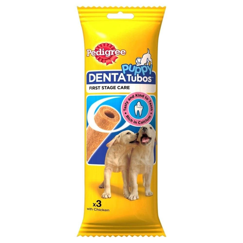 Pedigree Pup Dental Tubos (72g) (Pack of 6) - PawsPlanet Australia