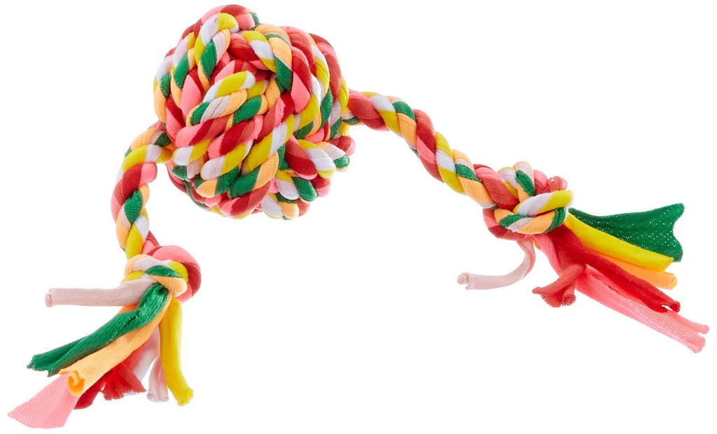 Rosewood SMALL COTTON ROPE BALL TUG - PawsPlanet Australia