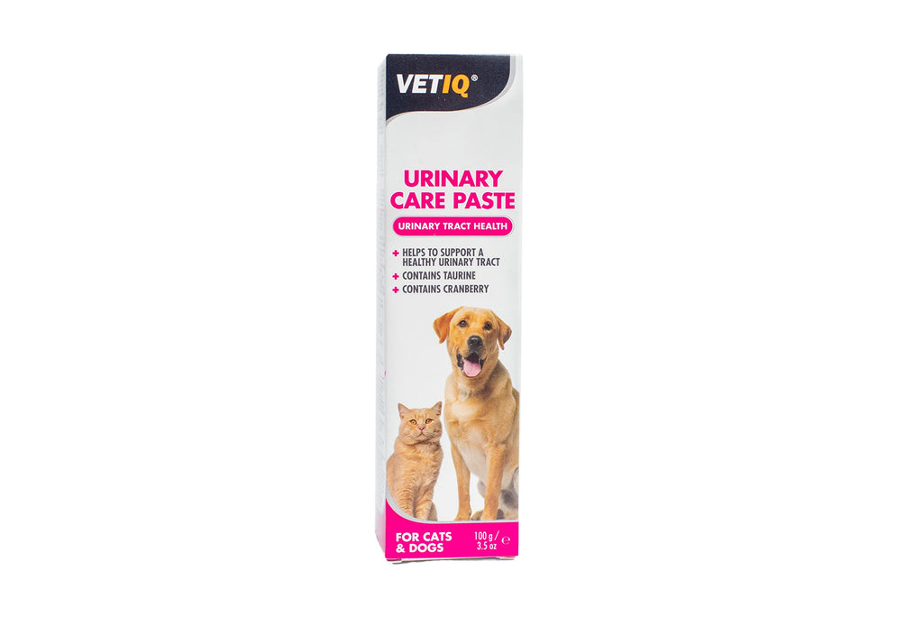 VetIQ Urinary Care Paste, 100g, Pet Remedy Helps Support Healthy Urinary Tract, Cat Supplements For Feline Urological Syndrome, Dog Supplements For Reducing Recurrence of Struvite Stones 1 Clear - PawsPlanet Australia