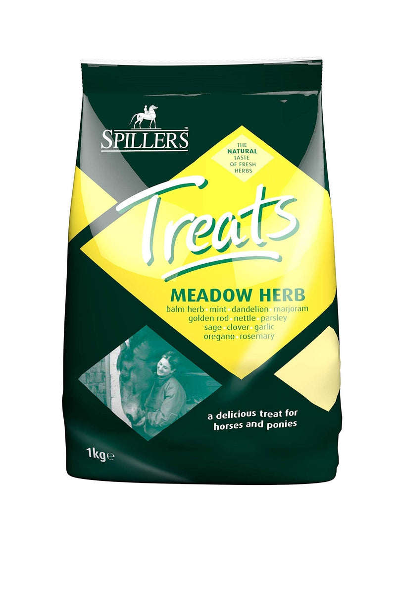 SPILLERS Meadow Herb Treats (1KG) x 8 (bulk buy) - For Horses - PawsPlanet Australia