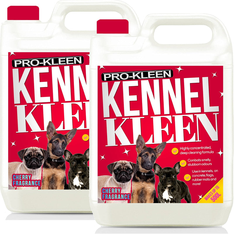 Pro-Kleen Kennel Disinfectant, Cleaner & Deodoriser (Cherry Fragrance) - 10L Pack - Tested according to DVG (German Veterinary Medical Society) - PawsPlanet Australia