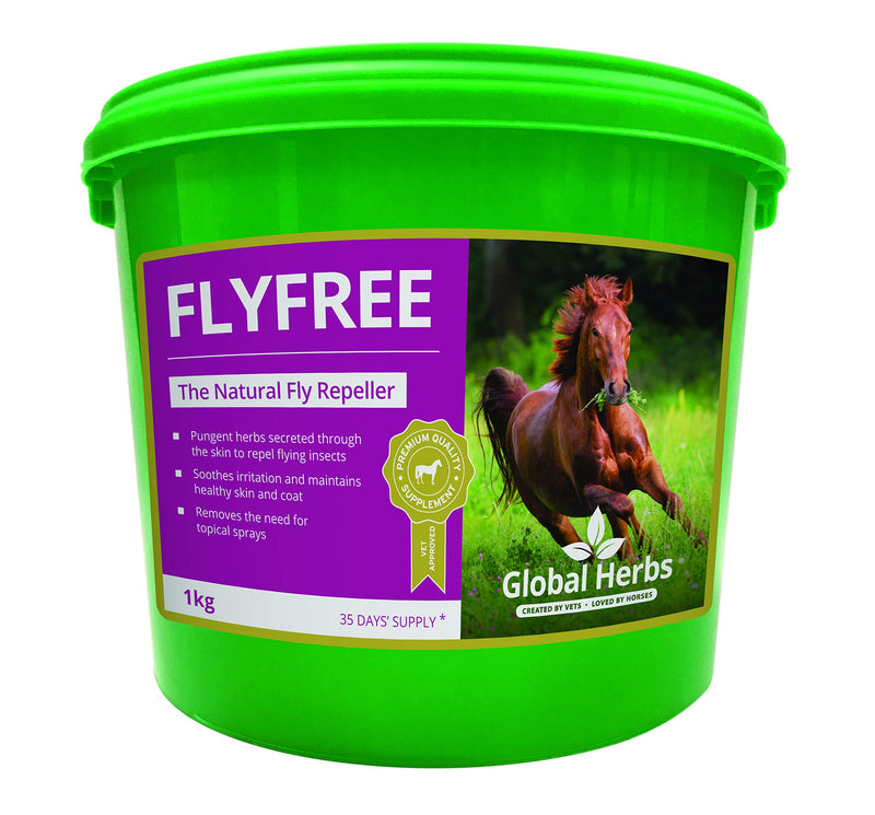 Fly Free by Global Herbs (1KG) 1 kg (Pack of 1) - PawsPlanet Australia