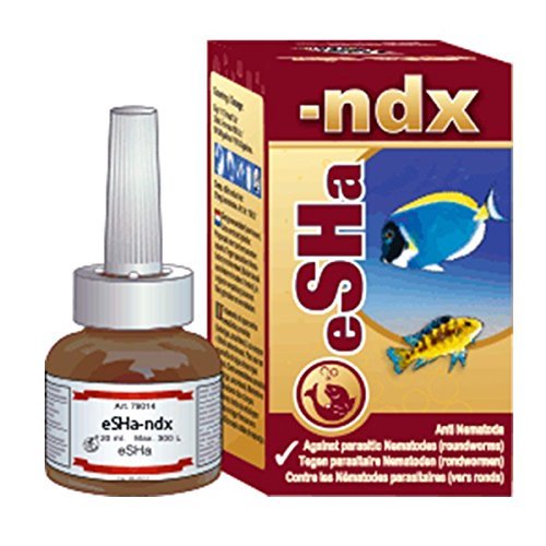 eSHa -NDX Anti Parasite Treatment Treats Roundworms For Fresh And Marine 20ml - PawsPlanet Australia