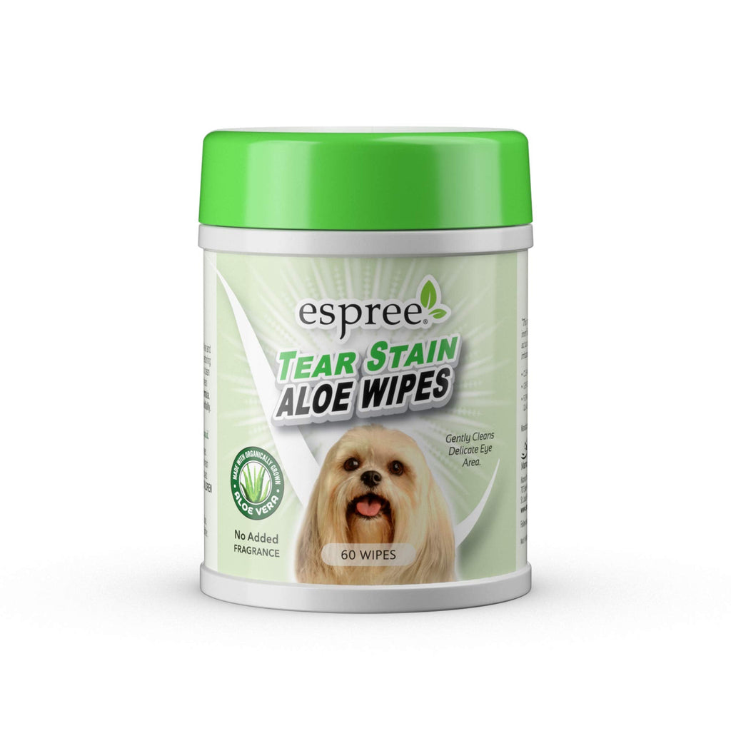 Espree Tear Stain Wipes for Dogs, 60 Wipes - PawsPlanet Australia