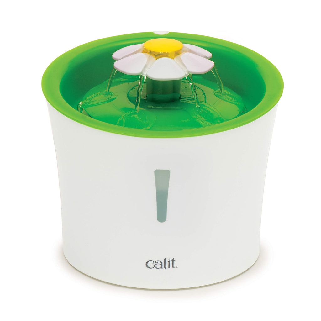 Catit Original Flower Fountain with Water Level Window, 3 Litre - PawsPlanet Australia