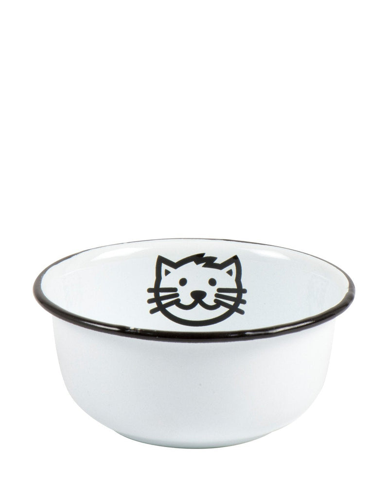 IB Laursen Enamel Feeding & Water Bowl for Cats - PawsPlanet Australia