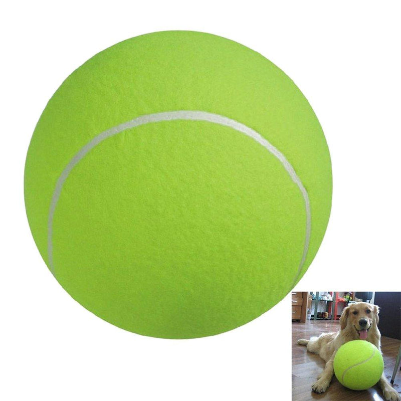 NUOLUX Tennis Ball for Large Pet Toys Outdoor Sports Beach 9.5-inch - PawsPlanet Australia