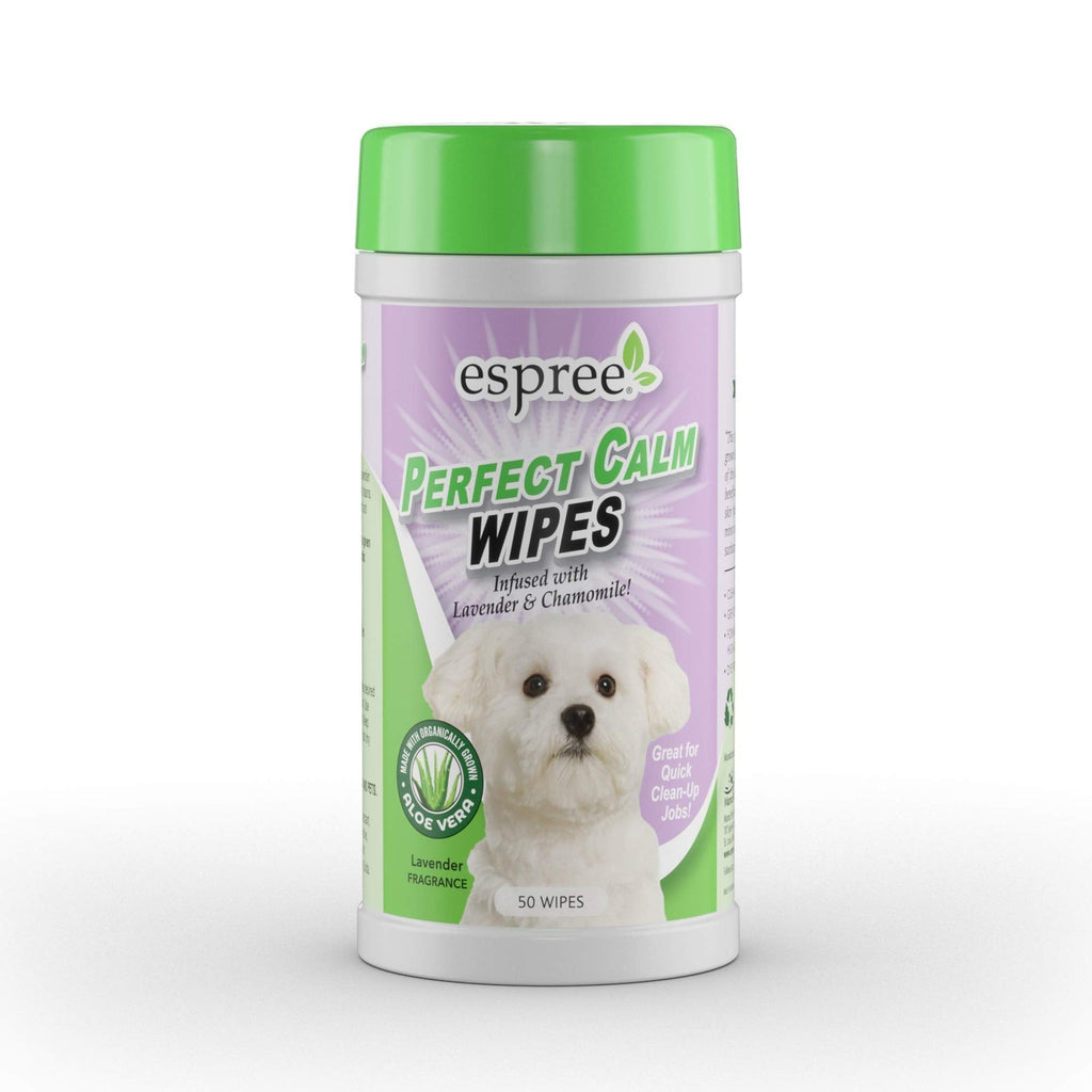 Espree Perfect Calm Lavender & Chamomile Wipes for Dogs - PawsPlanet Australia