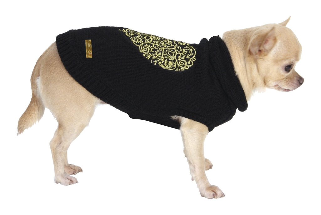 CROCI Golden Heart Sweater, 50 cm - PawsPlanet Australia