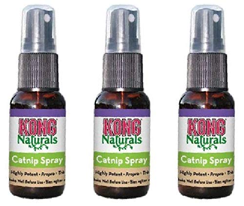 Kong Natural Catnip Spray Size:Pack of 3 - PawsPlanet Australia