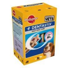 Pedigree Dentastix 2 Packs of 28 Sticks (56 in Total) for Medium Dogs (10-25kg) - PawsPlanet Australia