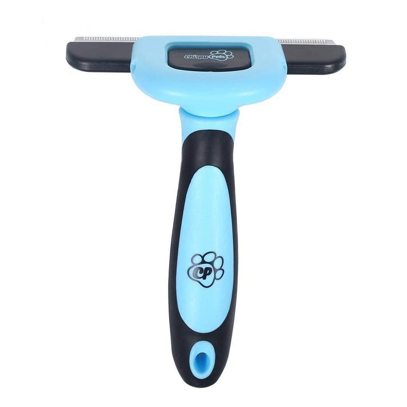 Chirpy Pets Dog & Cat Brush For Shedding, Best Long & Short Hair Pet Grooming Tool, Reduces Dogs and Cats Shedding Hair By More Than 90%, The Chirpy Pets Deshedding Tool - PawsPlanet Australia
